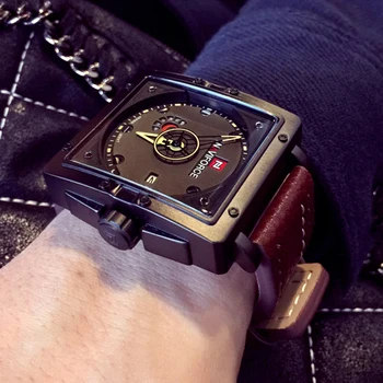 NAVIFORCE Men Quartz Sports Watches Fashion Top Brand Leather Strap Creative Waterproof Wristwatches Man Clock Relogio Masculino
NAVIFORCE Men Quartz Sports Watches Fashion Top Brand Leather Strap Creative Waterproof Wristwatches Man Clock Relogio Masculino