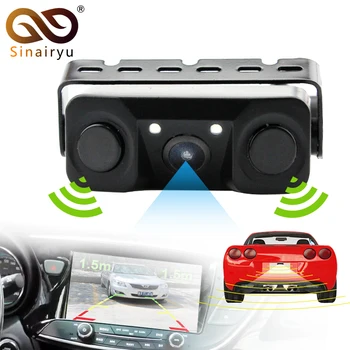 2019 New 2 in 1 LED Sound Alarm Car Reverse Backup Video Parking Sensor Radar System with CCD Rear View Camera
2019 New 2 in 1 LED Sound Alarm Car Reverse Backup Video Parking Sensor Radar System with CCD Rear View Camera