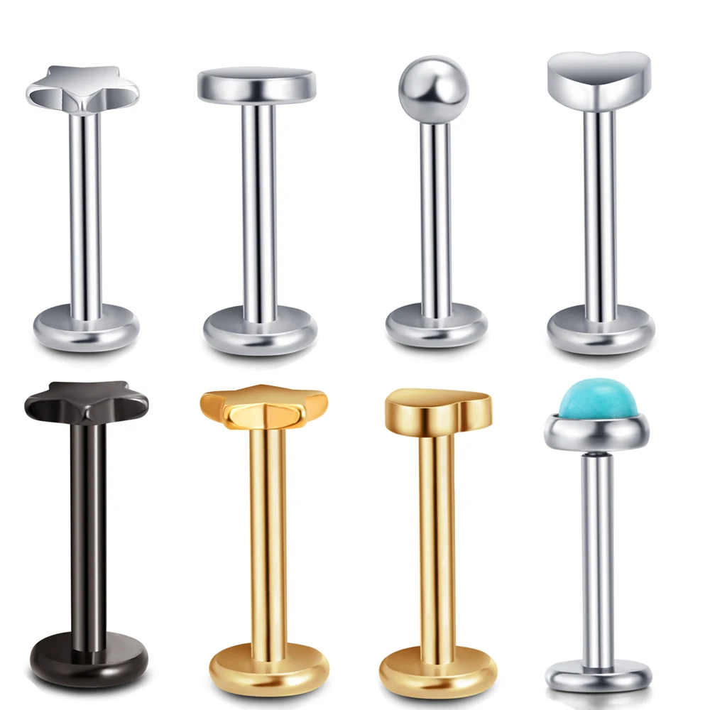 TIANCIFBYJS Labret Monroe Studs 16G 316L Stainless Steel CZ Labret Monroe Lip Rings Cartilage Helix Tragus Nose Piercing 6-10MM
TIANCIFBYJS Labret Monroe Studs 16G 316L Stainless Steel CZ Labret Monroe Lip Rings Cartilage Helix Tragus Nose Piercing 6-10MM