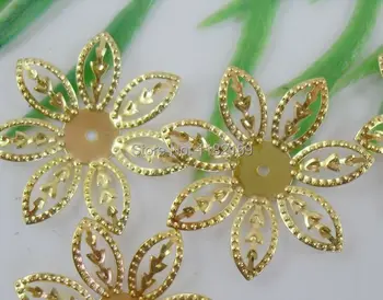 Free Shipping Wholesale500Pcs Tibetan Gold Flower Beads Caps 28x2mm For Jewelry Making Craft DIY
Free Shipping Wholesale500Pcs Tibetan Gold Flower Beads Caps 28x2mm For Jewelry Making Craft DIY