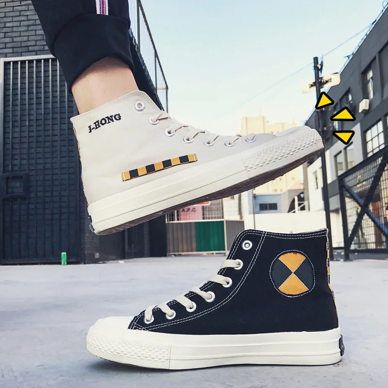 YRRFUOT Men's Casual Canvas Shoes Brand Autumn High Top Fashion Sneakers Lace-up Outdoor Non-slip Flats Shoes Hot Sale Trend 1
YRRFUOT Men's Casual Canvas Shoes Brand Autumn High Top Fashion Sneakers Lace-up Outdoor Non-slip Flats Shoes Hot Sale Trend 1