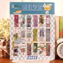 

secret garden cute stationery cartoon magnetic bookmark clip 18 Bookmarks magnetic cartoon book mark