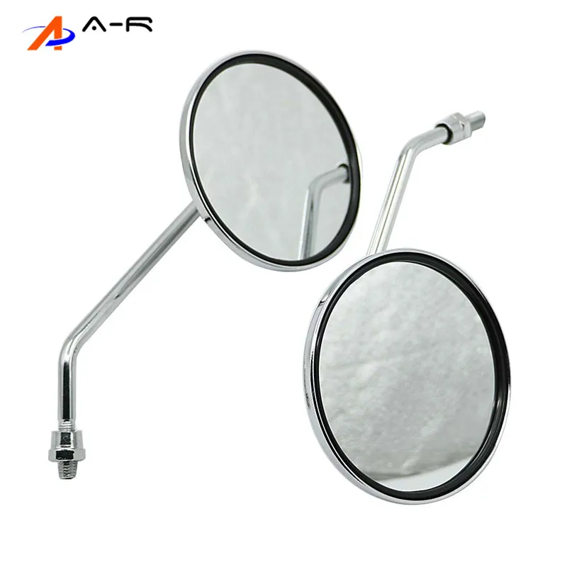 

Vintage Rearview Mirrors Set for Honda Z50J1 Z50JZ ST50 ST70 Chaly CH50 CH70 CL70 CT90 CL90 S90 CB100 Rare 88110-028-000