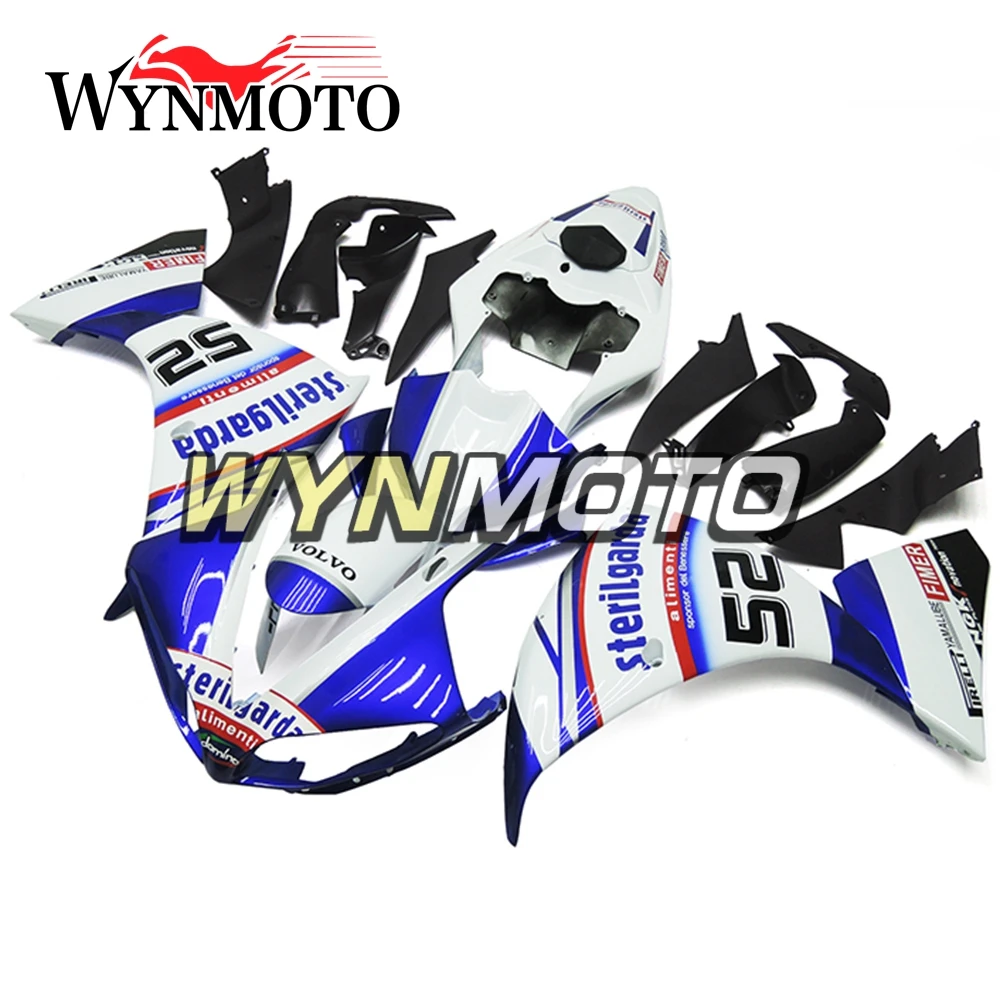Complete Fairings Kit For Yamaha YZF1000 2009-2011 R1 Year 09 10 11 Injection ABS Plastics Bodywork Blue White Lines Frames
Complete Fairings Kit For Yamaha YZF1000 2009-2011 R1 Year 09 10 11 Injection ABS Plastics Bodywork Blue White Lines Frames