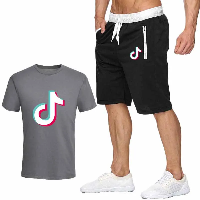 Summer Hot Sale Men's Sets T Shirts+Shorts Two Pieces Sets Casual Tracksuit Male 2019 New Casual Tshirt Gyms Fitness Shorts men
Summer Hot Sale Men's Sets T Shirts+Shorts Two Pieces Sets Casual Tracksuit Male 2019 New Casual Tshirt Gyms Fitness Shorts men