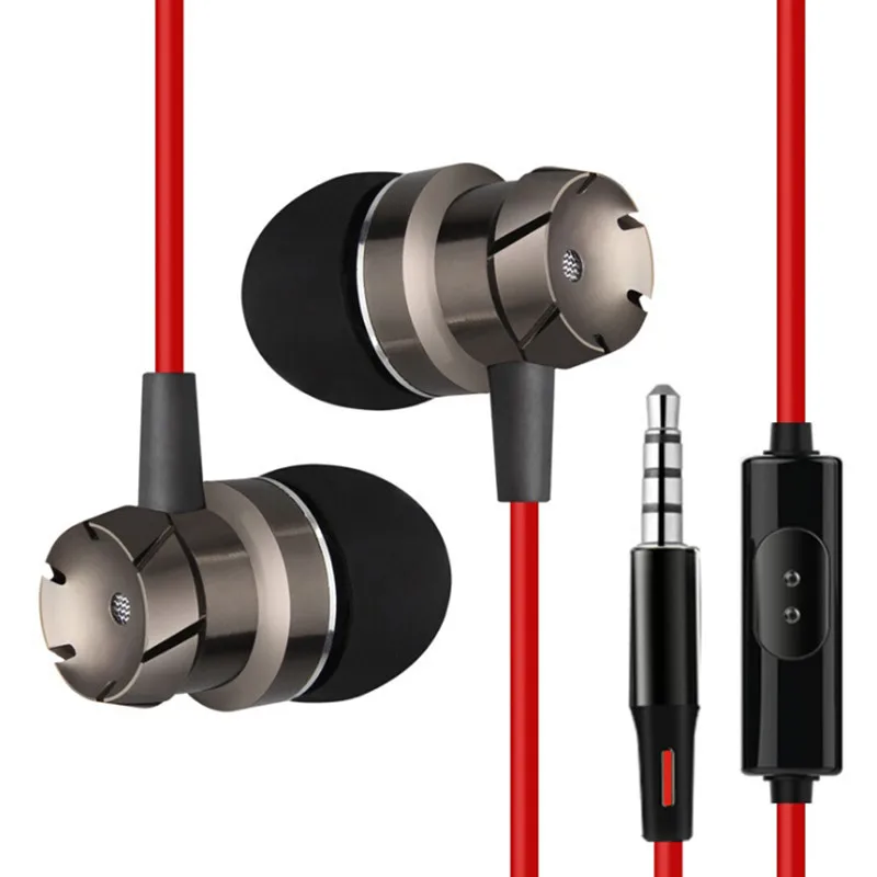 

3.5mm In-ear Stereo Metal HIFI Earphone Headset for OnePlus 6 One Plus 6 Six Earbud Music Sport Earpiece fone de ouvido with Mic