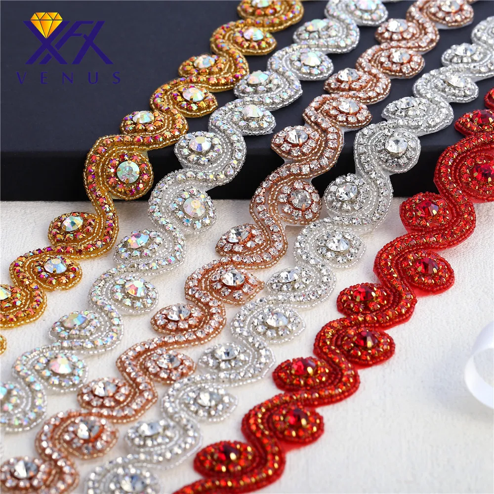 XINFANGXIU Rainbow sewing rhinestone belts crystal applique rhinestones for bridal sash headbands garter bracelet
XINFANGXIU Rainbow sewing rhinestone belts crystal applique rhinestones for bridal sash headbands garter bracelet