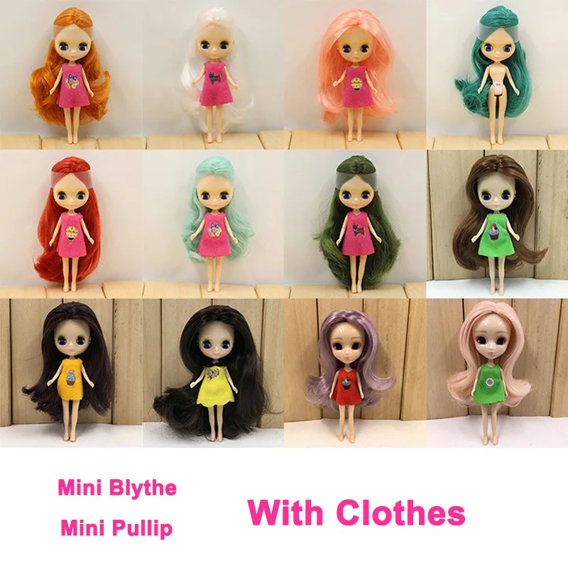 Takara Blythe Мини куклы Pullip DIY Blyth игрушка с одеждой|mini doll|blythe minimini dolls toys |