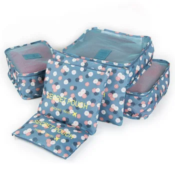 Packing Cubes 6 Pcs/Set Travel Storage Bag Luggage Bad Organizer Suitcase Container Organiser Closet Cupboard Home Wardrobe 60XX
Packing Cubes 6 Pcs/Set Travel Storage Bag Luggage Bad Organizer Suitcase Container Organiser Closet Cupboard Home Wardrobe 60XX