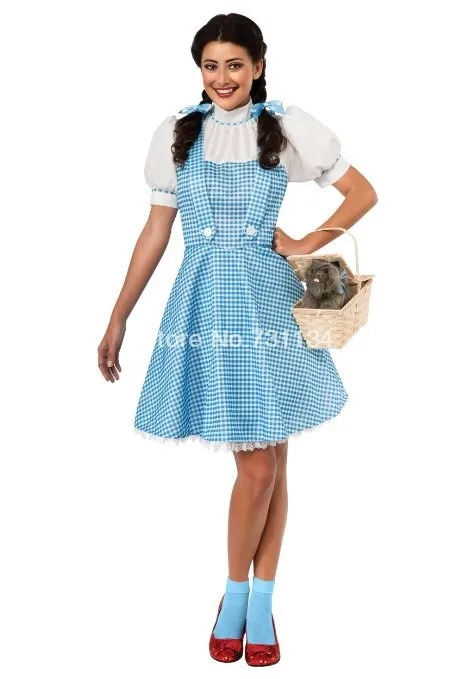Rubie's Costume Wizard Of Oz Adult Dorothy Cotton Bow Sweet Lolita Dress/Maid Cosplay Lolita Dress Costumes
Rubie's Costume Wizard Of Oz Adult Dorothy Cotton Bow Sweet Lolita Dress/Maid Cosplay Lolita Dress Costumes
