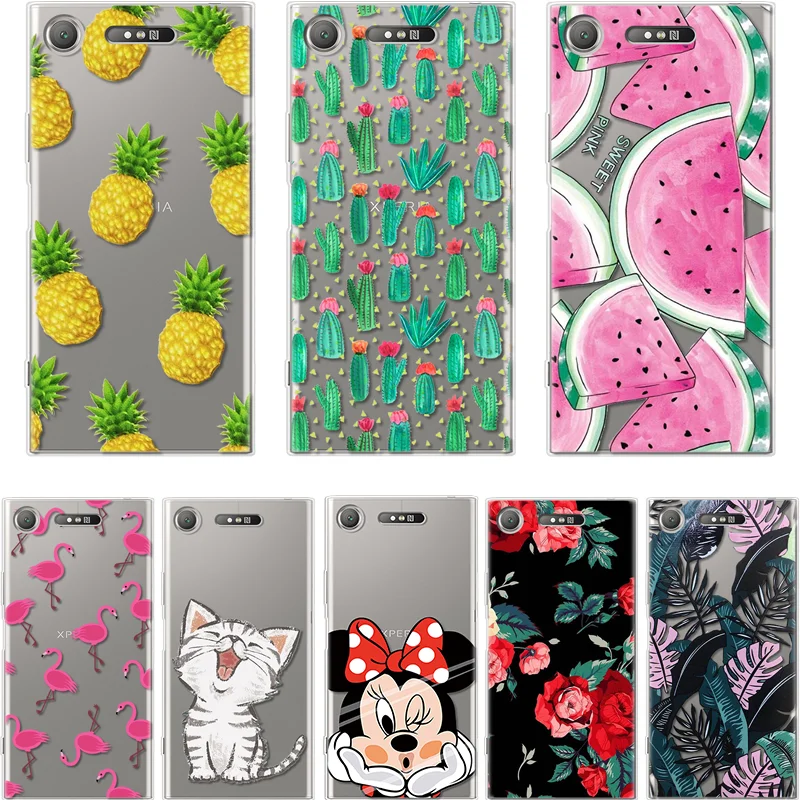 

For iPhone 7 Plus XS Max X XR 5 SE 6 S 8 Fundas Coque For Sony Xperia E5 L1 L2 X XA XA1 XA2 Ultra Plus XZ XZ1 XZ2 Z5 Cactus Case