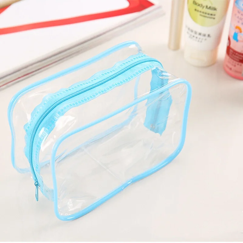 New Transparent Cosmetic Travel Bag Women Makeup Organizer PVC Washing Bags Zipper Pouch 899
New Transparent Cosmetic Travel Bag Women Makeup Organizer PVC Washing Bags Zipper Pouch 899