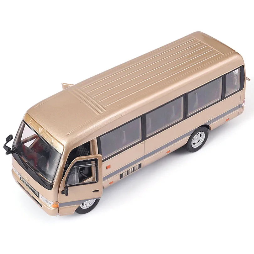1/32 COASTER Medium-Sized Bus Simulation Toy Passenger Car Model Alloy Pull Back Children Toys Genuine License Collection Gift
1/32 COASTER Medium-Sized Bus Simulation Toy Passenger Car Model Alloy Pull Back Children Toys Genuine License Collection Gift