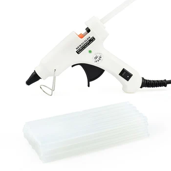 NEWACALOX 20W EU/US Hot Melt Glue Gun with 20pc 7mm Glue Stick Industrial Mini Guns Thermo Electric Heat Temperature Tool
NEWACALOX 20W EU/US Hot Melt Glue Gun with 20pc 7mm Glue Stick Industrial Mini Guns Thermo Electric Heat Temperature Tool