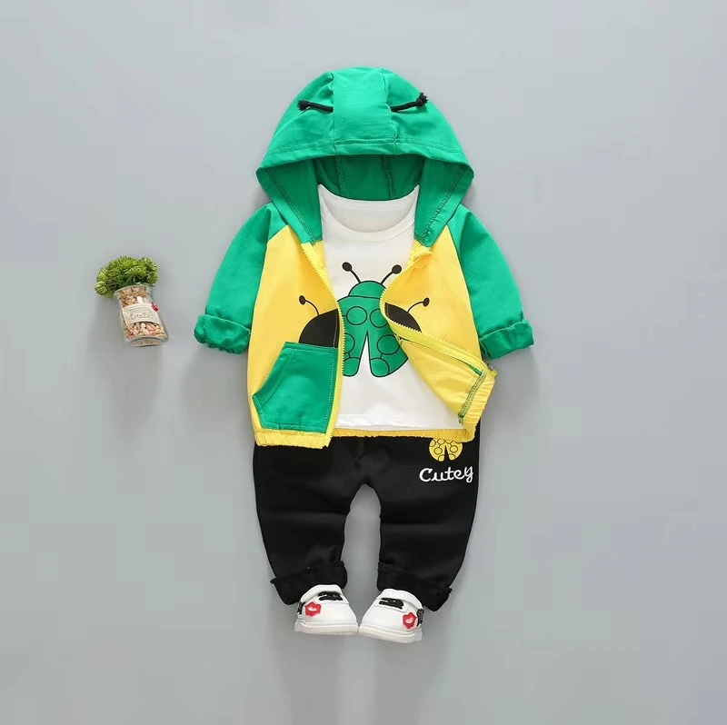 ZWXLHH 2019 Spring Baby Girls Boys Clothes Sets Kids Children Cartoon Suits Tortois Coat+T Shirt+Pants Casual Sets Infant Suits
ZWXLHH 2019 Spring Baby Girls Boys Clothes Sets Kids Children Cartoon Suits Tortois Coat+T Shirt+Pants Casual Sets Infant Suits
