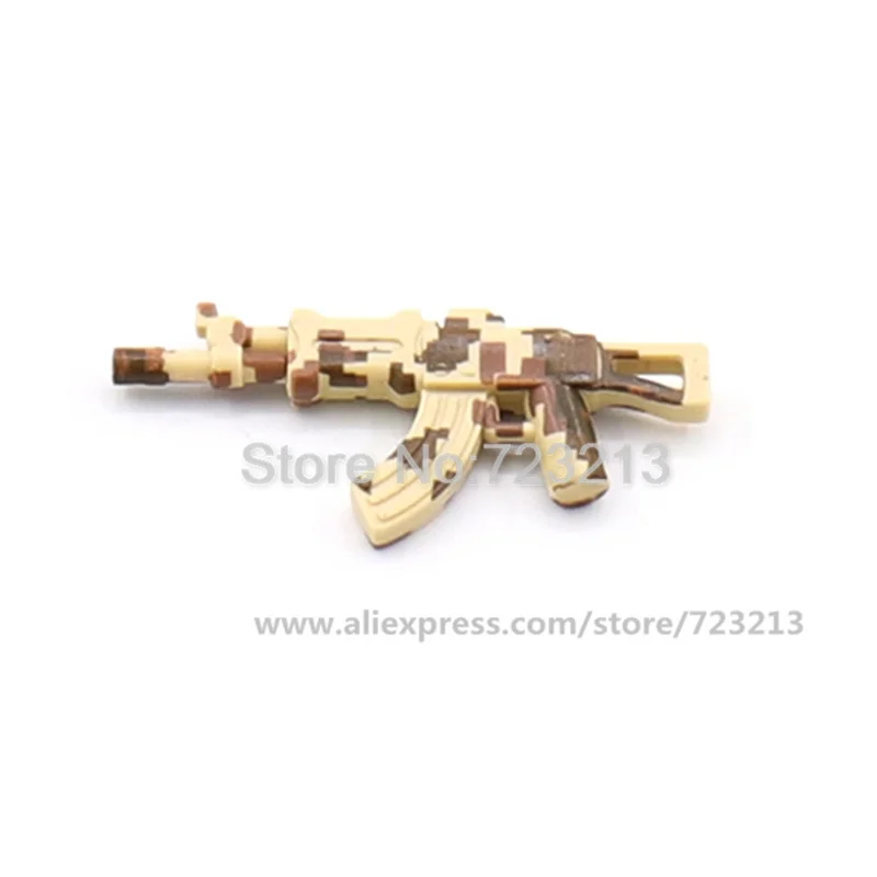 Gun AK47 Camo Weapon Set Military Shot Submachine Guns SWAT Part MOC Accessories Suit Model Building Blocks Brick Toy
Gun AK47 Camo Weapon Set Military Shot Submachine Guns SWAT Part MOC Accessories Suit Model Building Blocks Brick Toy