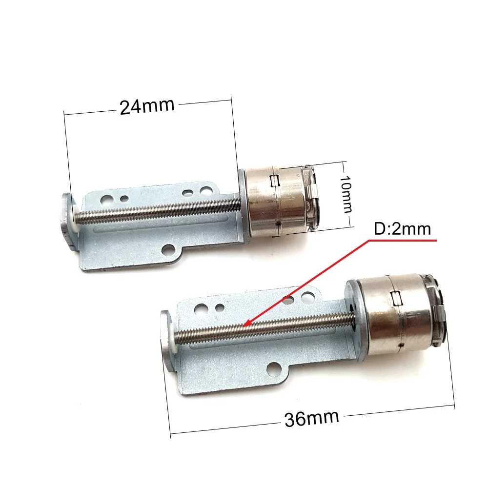 1PC New Micro Stepper Motor 10mm 2-phase 4-wire Stepper Motor with 24mm long stepping slide
1PC New Micro Stepper Motor 10mm 2-phase 4-wire Stepper Motor with 24mm long stepping slide