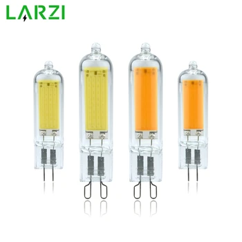 G4 G9 LED Light Bulbs Dimmable 6W 9W COB Glass LED Lamps Replace 40W 60W Halogen Bulb for Pendant Lighting Fixture Chandeliers
G4 G9 LED Light Bulbs Dimmable 6W 9W COB Glass LED Lamps Replace 40W 60W Halogen Bulb for Pendant Lighting Fixture Chandeliers