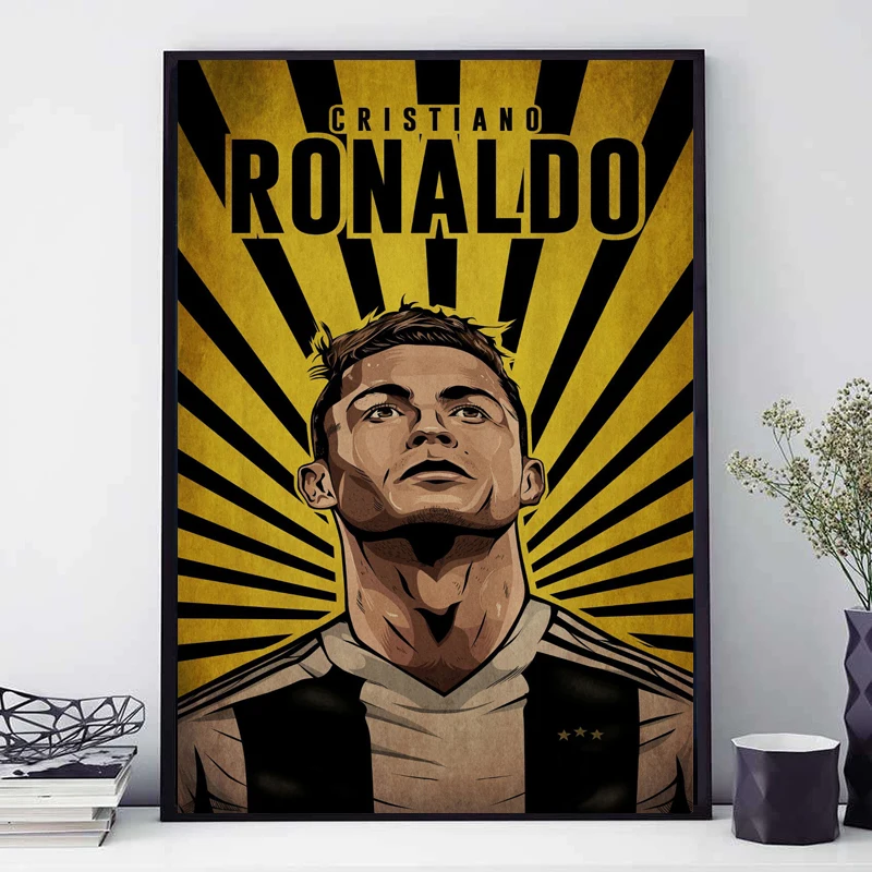 Cristiano Ronaldo CR7 Illustration Vintage Modern Wall Charts Art Canvas Painting Poster HD Print Decor Picture for Living Room
Cristiano Ronaldo CR7 Illustration Vintage Modern Wall Charts Art Canvas Painting Poster HD Print Decor Picture for Living Room