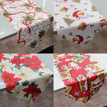 Hot Christmas Print Table Runner Placemats Tablecloth Mat Santa Snowflakes Festive Wedding Xmas Party Banquet Decor
Hot Christmas Print Table Runner Placemats Tablecloth Mat Santa Snowflakes Festive Wedding Xmas Party Banquet Decor