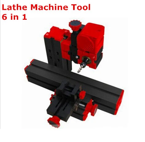 High Quality DIY Mini Lathe Machine 6 In 1, DIY Mini Micro Lathe Machine Tool 6 In 1, For Wood And Soft Metal
High Quality DIY Mini Lathe Machine 6 In 1, DIY Mini Micro Lathe Machine Tool 6 In 1, For Wood And Soft Metal