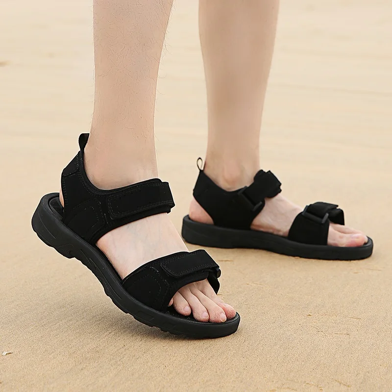 Man Outdoor Sandals Black Sneakers Comfortable Beach Sandals Mens Shoes Casual Black HOOk&LOOP Light Boys shoes size 39-44
Man Outdoor Sandals Black Sneakers Comfortable Beach Sandals Mens Shoes Casual Black HOOk&LOOP Light Boys shoes size 39-44