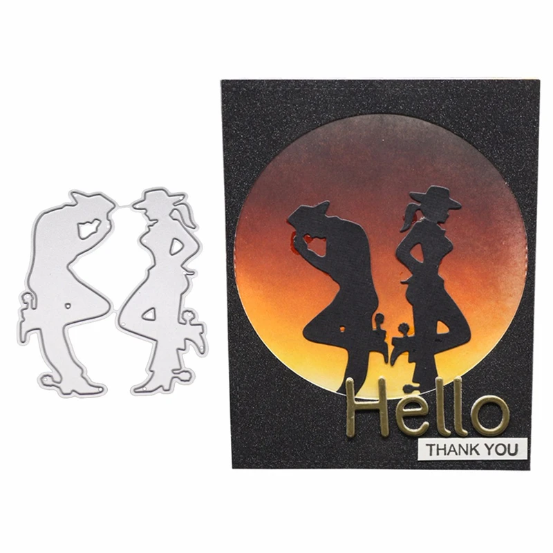 Dancing Lover Couple Metal Cutting Dies Stencils For DIY Scrapbooking Valentine's Day Romantic Greeting Cards Embossing Dies
Dancing Lover Couple Metal Cutting Dies Stencils For DIY Scrapbooking Valentine's Day Romantic Greeting Cards Embossing Dies