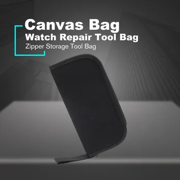Multi-functional Canvas Bag Watch Repair Portable Tool Bag Case Opener Watch Screwdriver Zipper Storage Tool Bag Black
Multi-functional Canvas Bag Watch Repair Portable Tool Bag Case Opener Watch Screwdriver Zipper Storage Tool Bag Black