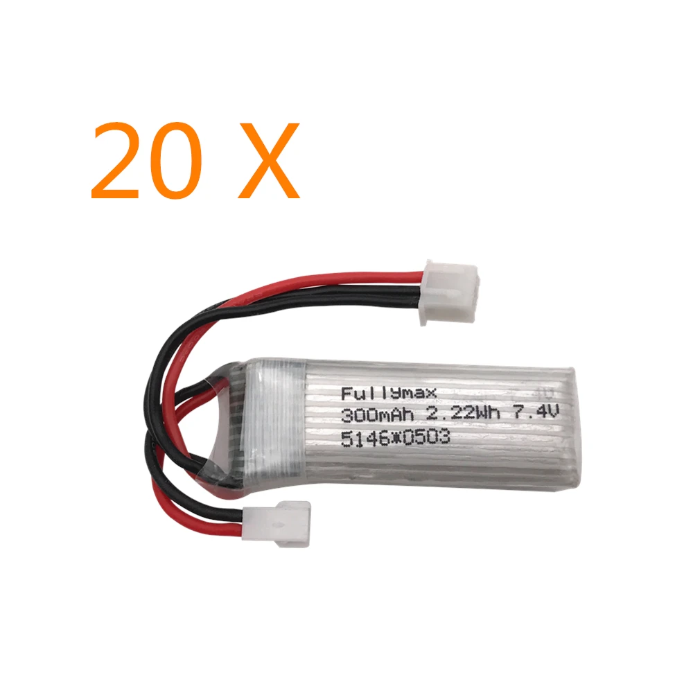 Литий-Полимерный Аккумулятор 7,4 В для WLtoys F959 XK DHC-2 A600 A700 A800 A430 Запчасти для радиоуправляемого квадрокоптера 2s 7,4 в 300 мАч аккумулятор 20 шт.
Литий-Полимерный Аккумулятор 7,4 В для WLtoys F959 XK DHC-2 A600 A700 A800 A430 Запчасти для радиоуправляемого квадрокоптера 2s 7,4 в 300 мАч аккумулятор 20 шт.