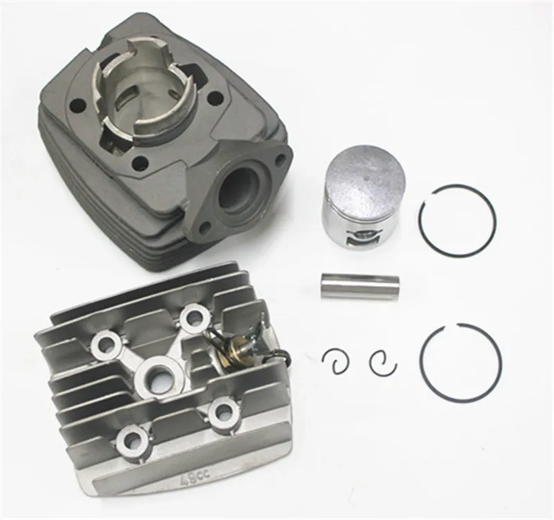 Motorcycle Airsal Cylinder Kit For Peugeot 40mm Cylinder With 12mm Pin Pgt40 Cylinder Head For Peugeot 103 Ac 50cc Original
Motorcycle Airsal Cylinder Kit For Peugeot 40mm Cylinder With 12mm Pin Pgt40 Cylinder Head For Peugeot 103 Ac 50cc Original
