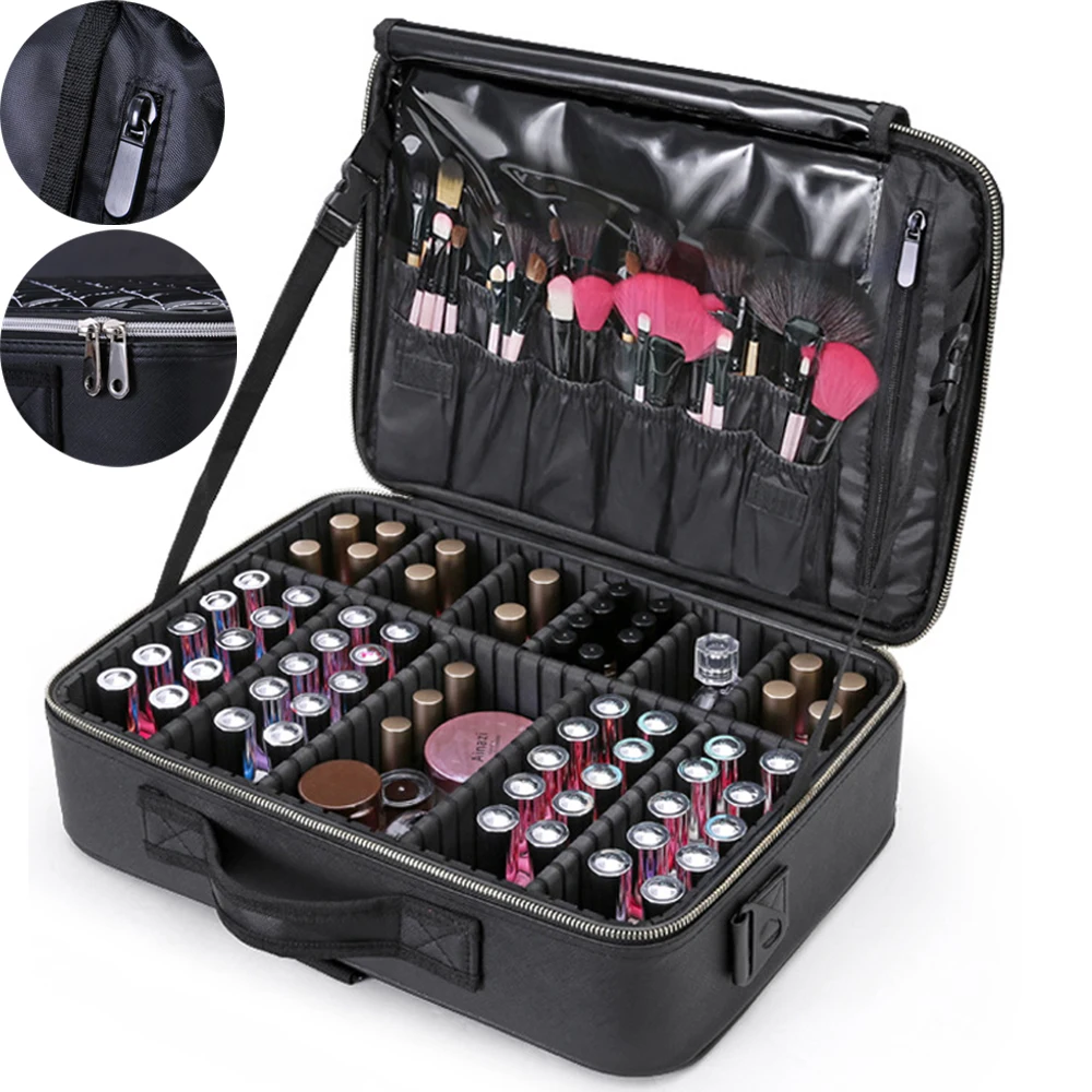 2019 Women Fashion Cosmetic Bag Travel Makeup Organizer Professional Make Up Box Cosmetics Pouch Bags Beauty Case For Makeup
2019 Women Fashion Cosmetic Bag Travel Makeup Organizer Professional Make Up Box Cosmetics Pouch Bags Beauty Case For Makeup