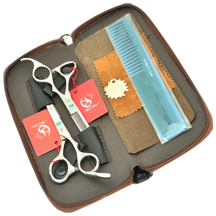 5.5" 6.0" Meisha Japanese 440C Hair Scissors Barbers Cutting Thinning Shears for Hairdressing High-Grade Haircut Clippers HA0261
5.5" 6.0" Meisha Japanese 440C Hair Scissors Barbers Cutting Thinning Shears for Hairdressing High-Grade Haircut Clippers HA0261