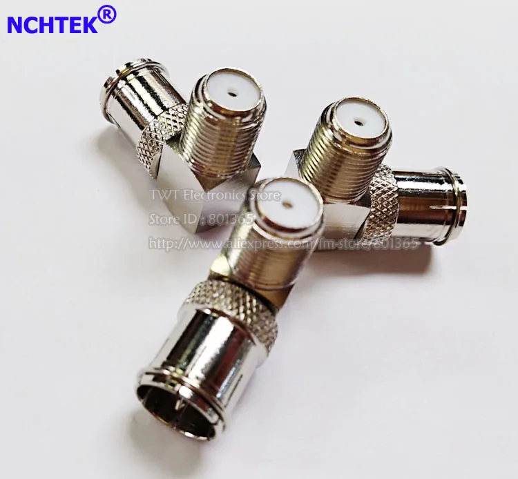 NCHTEK F Push-On 90 Right Angle Male to Female Connector Adapter Coax RG6 RG59/Free shipping/4PCS
NCHTEK F Push-On 90 Right Angle Male to Female Connector Adapter Coax RG6 RG59/Free shipping/4PCS