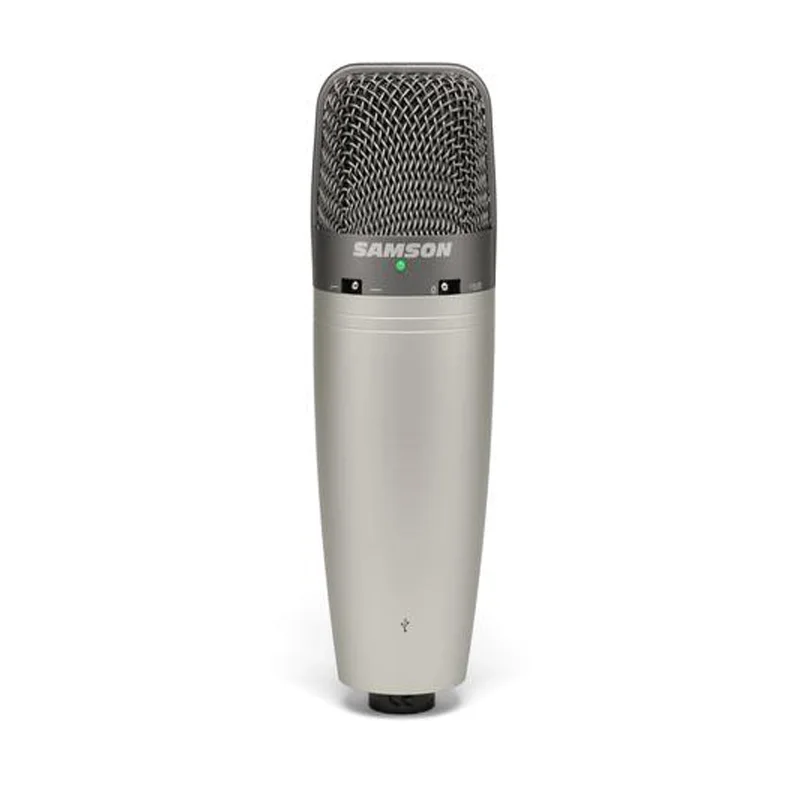 Original SAMSON C03U Multi-Pattern USB Studio Condenser Microphone USB compatible Plug in and start recording
Original SAMSON C03U Multi-Pattern USB Studio Condenser Microphone USB compatible Plug in and start recording