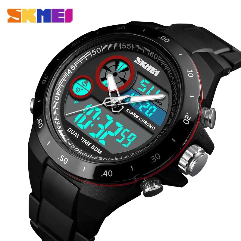 Sports Watches Shock Resistant Men LED Quartz Watch Military Digital Wristwatches Relogio Masculino Male Clock Relojes SKMEI
Sports Watches Shock Resistant Men LED Quartz Watch Military Digital Wristwatches Relogio Masculino Male Clock Relojes SKMEI