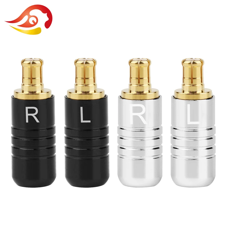 1 Pair A2DC Audio Male Plug Gold Plated 4.0mm Wire Hole Jack For CKS1100 LS400 LS300 E40 E50 E70
1 Pair A2DC Audio Male Plug Gold Plated 4.0mm Wire Hole Jack For CKS1100 LS400 LS300 E40 E50 E70