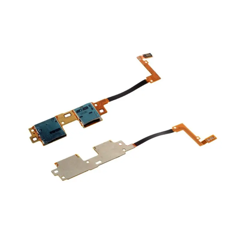 New SIM And Micro SD Memory Card Reader Contact Flex Cable For Samsung Galaxy Tab Pro 10.1 SM-T525 Replacement Parts
New SIM And Micro SD Memory Card Reader Contact Flex Cable For Samsung Galaxy Tab Pro 10.1 SM-T525 Replacement Parts