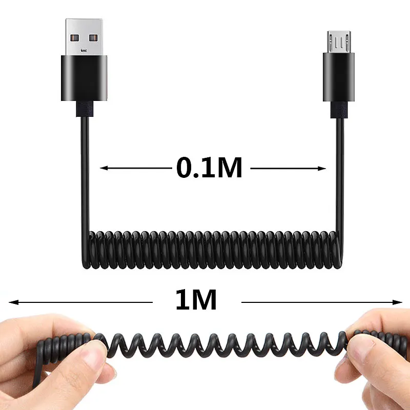Гибкий эластичный Micro USB кабель для быстрой зарядки 2 А|Зарядные устройства| |