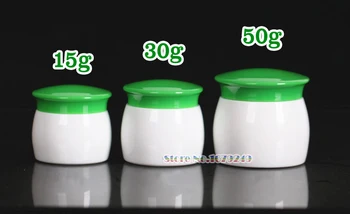 15g 30g 50g/50mlWhite Acrylic Bottle Makeup Jar Plastic Cap Green Cap empty cosmetic jars,facial mask/Eye Cream jars100pcs/lot
15g 30g 50g/50mlWhite Acrylic Bottle Makeup Jar Plastic Cap Green Cap empty cosmetic jars,facial mask/Eye Cream jars100pcs/lot