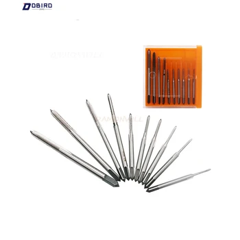 10pcs/box M1-M3.5 Mini Hand Screw Tap HSS Straight Flute Thread Wire Metric System Plug Tap Set Drill Tap Die Tapping Tools
10pcs/box M1-M3.5 Mini Hand Screw Tap HSS Straight Flute Thread Wire Metric System Plug Tap Set Drill Tap Die Tapping Tools