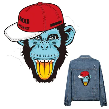 Clothes Stickers Mad Monkey Iron-on Patches Heat Press Appliqued A-level Washable Sticker Badges Parches
Clothes Stickers Mad Monkey Iron-on Patches Heat Press Appliqued A-level Washable Sticker Badges Parches