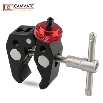 CAMVATE Super Clamp with 1/4"-20 to 1/4"-20 Screw Converter C1489 camera photography accessories
CAMVATE Super Clamp with 1/4"-20 to 1/4"-20 Screw Converter C1489 camera photography accessories