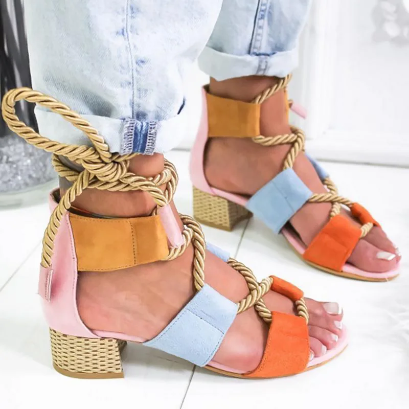 Promotion Women Lace Up Wedge Espadrilles Sandals Summer Fashion Ladies Hemp Rope Heel Pointed Fish Mouth Sandals Shoes
Promotion Women Lace Up Wedge Espadrilles Sandals Summer Fashion Ladies Hemp Rope Heel Pointed Fish Mouth Sandals Shoes