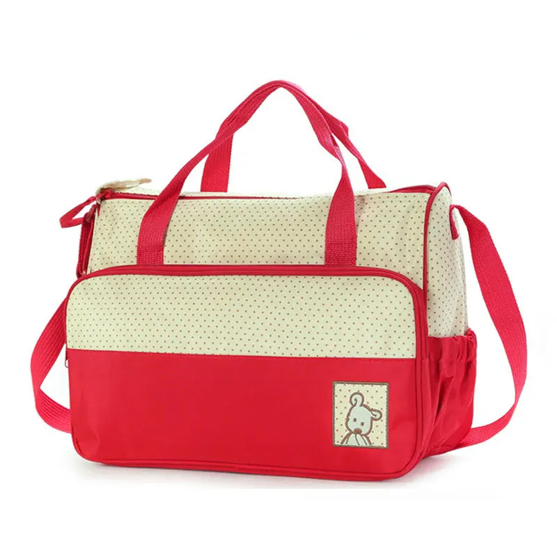 New Arrival 5PCS High Quality Tote Baby Shoulder Diaper Bags Durable Nappy Bag Mother Baby Multifunction Bag
New Arrival 5PCS High Quality Tote Baby Shoulder Diaper Bags Durable Nappy Bag Mother Baby Multifunction Bag