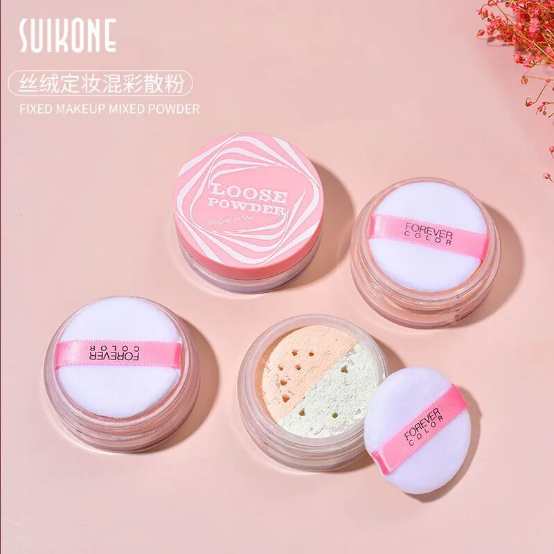 Fixed makeup Mixed colors Two color Loose powder Lasting Concealer Long effect Oil control Moisture Powder
Fixed makeup Mixed colors Two color Loose powder Lasting Concealer Long effect Oil control Moisture Powder