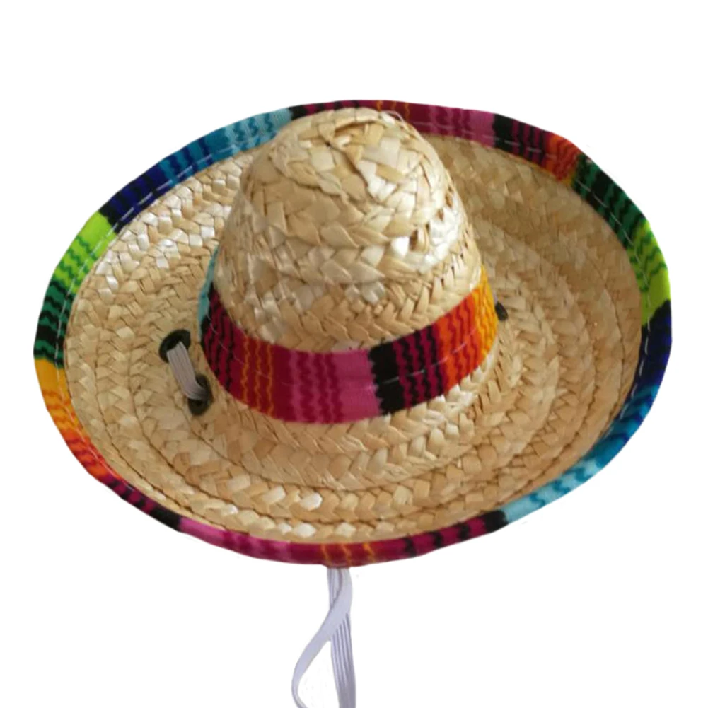 Pet Accessories Topee Dog Cap Puppy Caps Multicolor Sombrero Mexican Cat Sunhat Adjustable Pet Straw Hat
Pet Accessories Topee Dog Cap Puppy Caps Multicolor Sombrero Mexican Cat Sunhat Adjustable Pet Straw Hat