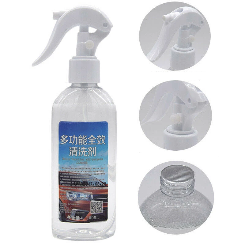 200ml Multipurpose Car Interior Door Window Foam Agent Cleaner Universal Home Sofa Leather Seat Cleaning Agent Supplies
200ml Multipurpose Car Interior Door Window Foam Agent Cleaner Universal Home Sofa Leather Seat Cleaning Agent Supplies