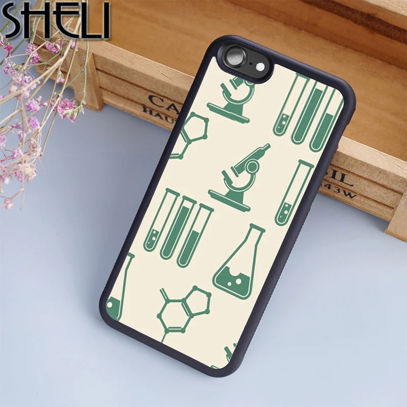 SHELI Lab Chemistry Science Phone Case For iPhone 6 6S Plus 7 8 Plus X 5S Back Cover For Samsung Galaxy S5 S6 S7 S8 edge Case
SHELI Lab Chemistry Science Phone Case For iPhone 6 6S Plus 7 8 Plus X 5S Back Cover For Samsung Galaxy S5 S6 S7 S8 edge Case