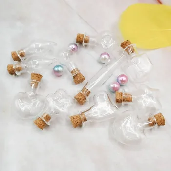 300pcs 11 style shape glass bottle cute message jar drift bottles container diy jewelry pendant wedding decor cheap wholesale
300pcs 11 style shape glass bottle cute message jar drift bottles container diy jewelry pendant wedding decor cheap wholesale