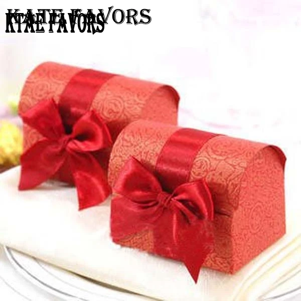 Red Favor Boxes Popular Wedding Treasure Chest Favor Boxes, Bridal Shower Chocolate Box 50pcs
Red Favor Boxes Popular Wedding Treasure Chest Favor Boxes, Bridal Shower Chocolate Box 50pcs
